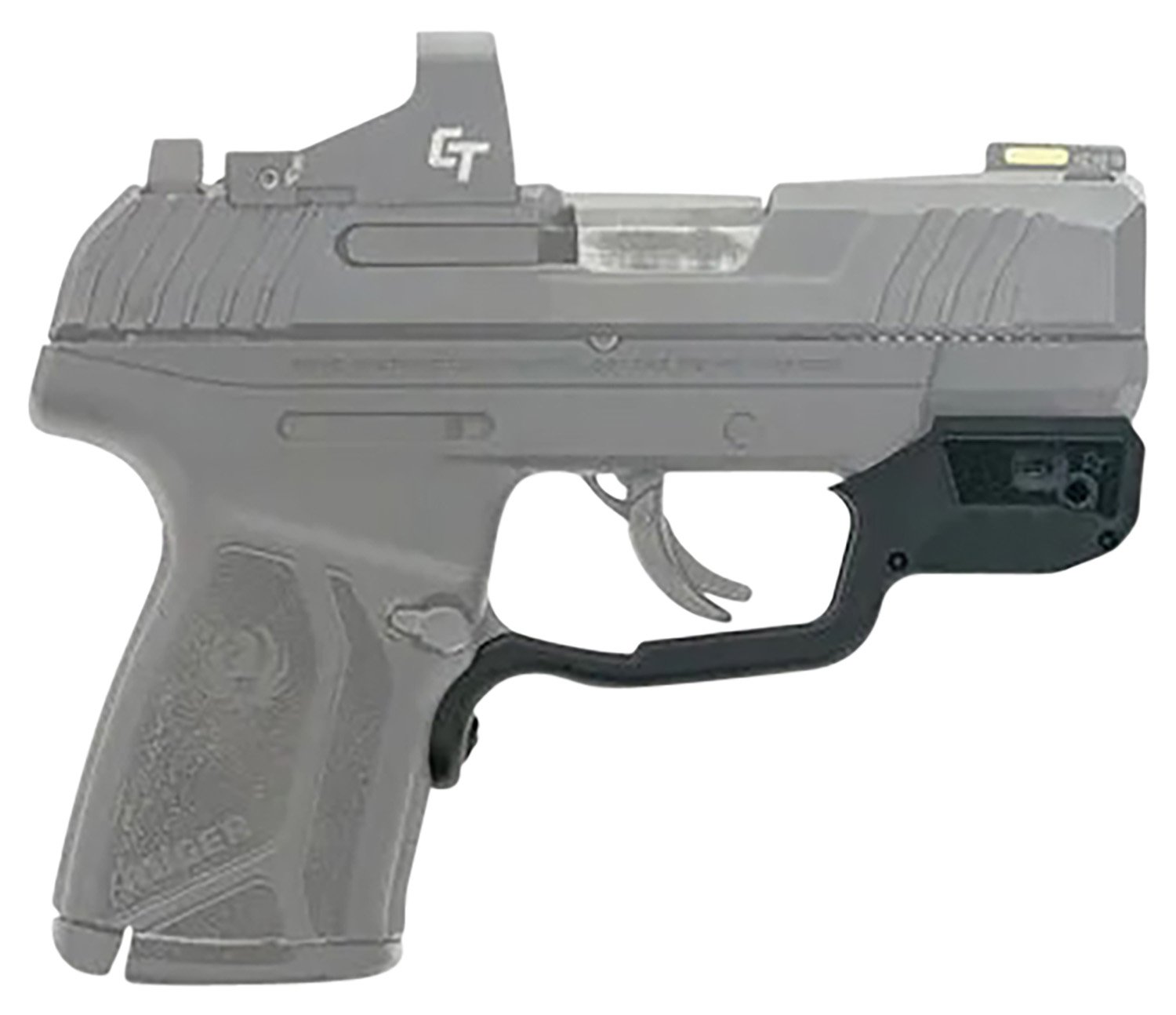 Crimson Trace Laserguard Red Laser Ruger MAX-9 - Crimson Trace - 0.50" AT 50 FT