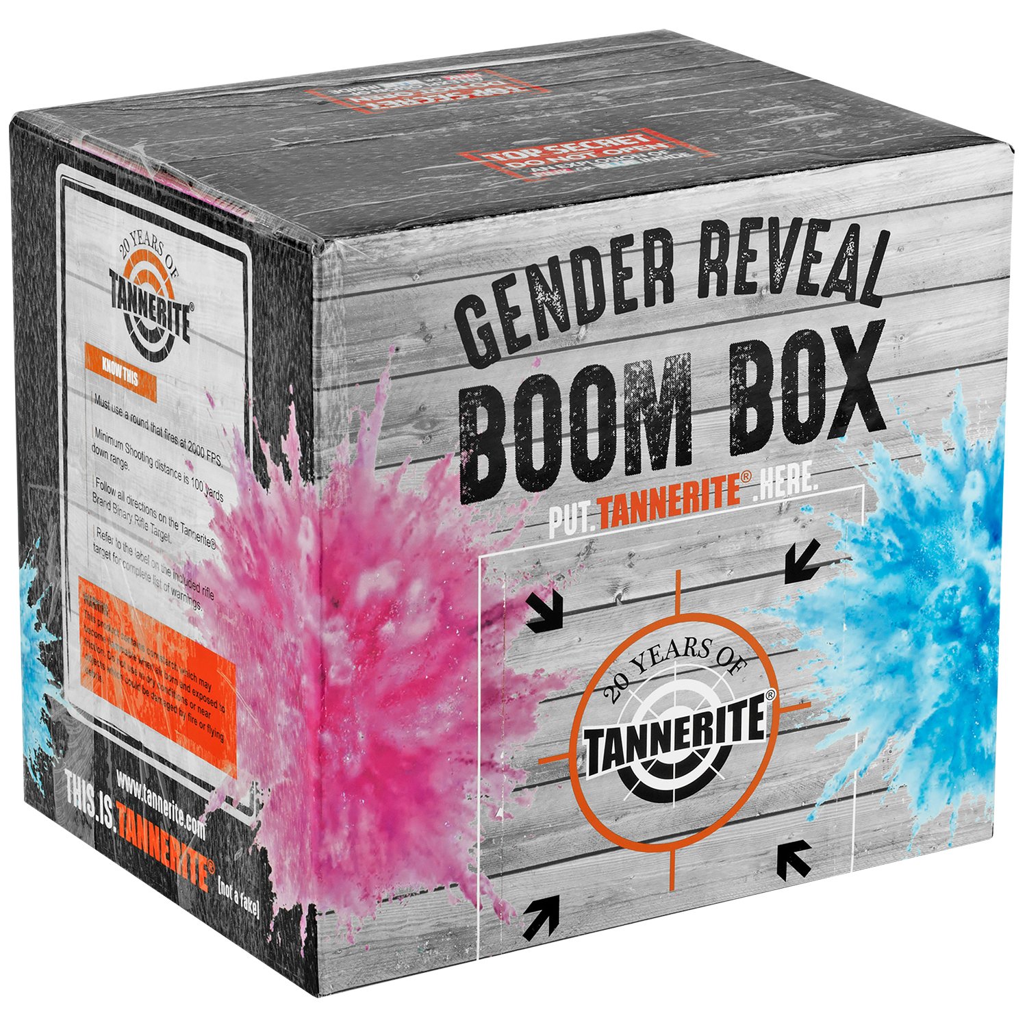 Tannerite GRKB 1 lb Target with 10 lbs Blue Powder for Gender Reveal