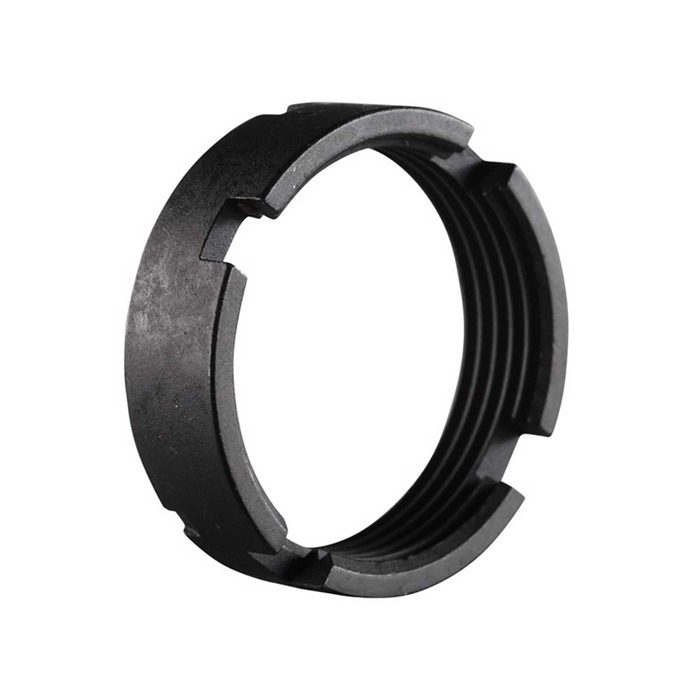 AR-15 MBA-3-MBA-4 CARBINE CASTLE NUT BLACK STEEL - Luth-AR