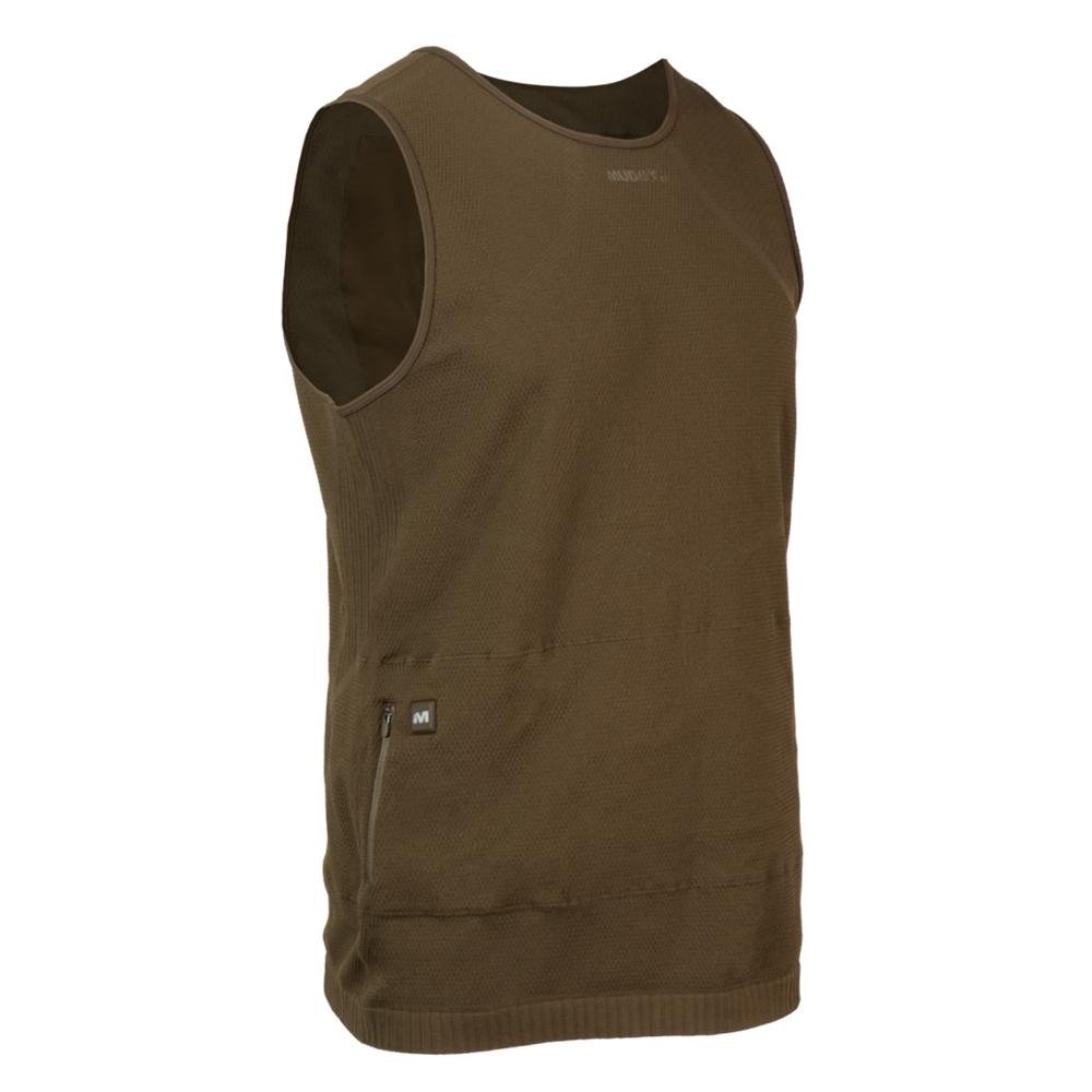 Muddy MUD-HT-VEST-CL-S Nucleus Heated Hunting Vest Brown Clay Size S