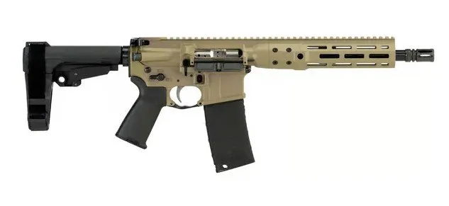 LWRC IC DI .300 Blackout 10.5 In 30Rd FDE SBA3 ICDIP3CK10MLSBA3 - LWRC International - .300 BLACKOUT for sale at TheGunDock