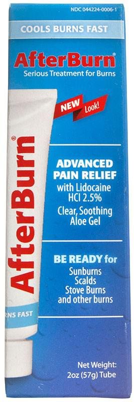 Buy AFTERBURN 0006-5120 2 oz Gel 2.5% Lidocaine & Aloe online