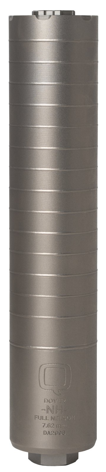 Q SIL-FN-762-NF No Filter Full Nelson 30 Caliber | 7.62mm Bead-Blasted NFA - Silencer