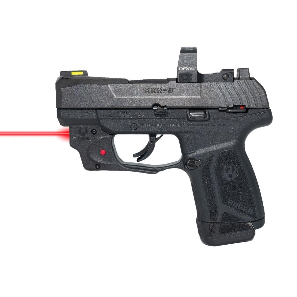 Viridian 912-0044 E-Series Red Laser for Ruger Max 9, Black