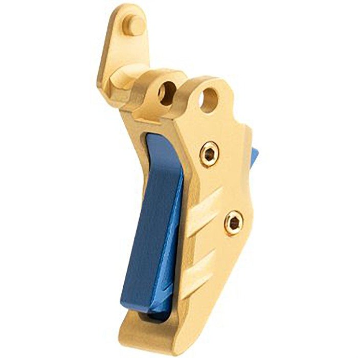 Tyrant Designs TD-P365-TRIG-Gold-Blue Trigger Sig Sauer P365 Gold/Blue - TYRANT CNC