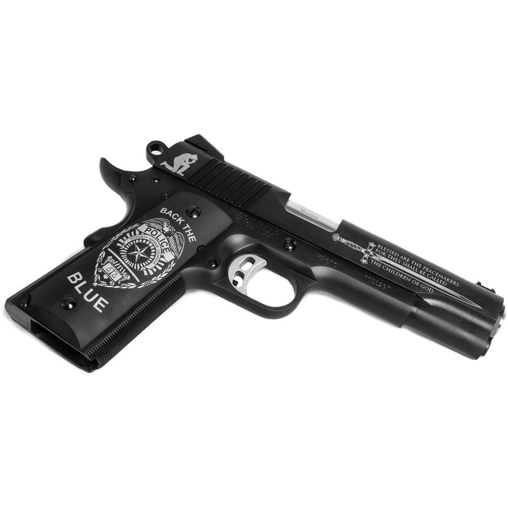 Fusion 1911 Reaction Police 9mm 5" 9Rnd Black 1911RPOLICE9