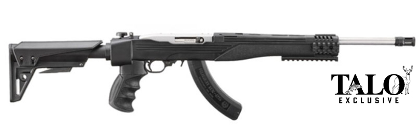 Ruger 31212 10/22 I-TAC 22LR 25+1 Stainless Rifle 16.25" Barrel