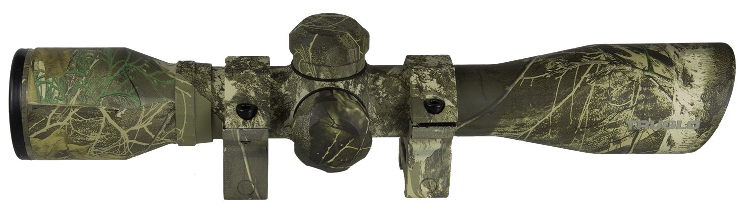 TruGlo 4x32 Compact Crossbow Scope Camo