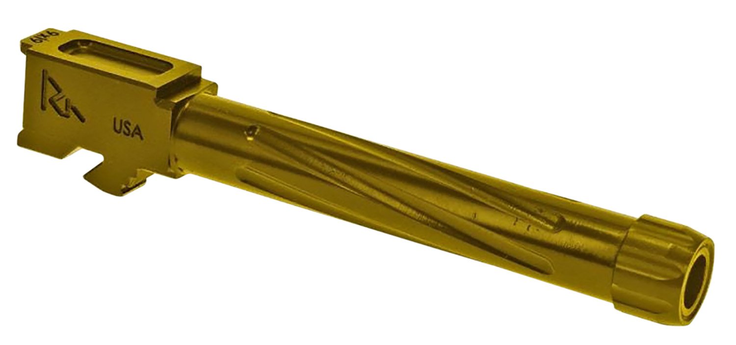Buy Rival Arms RA20G104E 9mm Barrel Gold PVD 4.49" Threaded for Glock 17 Gen5 online