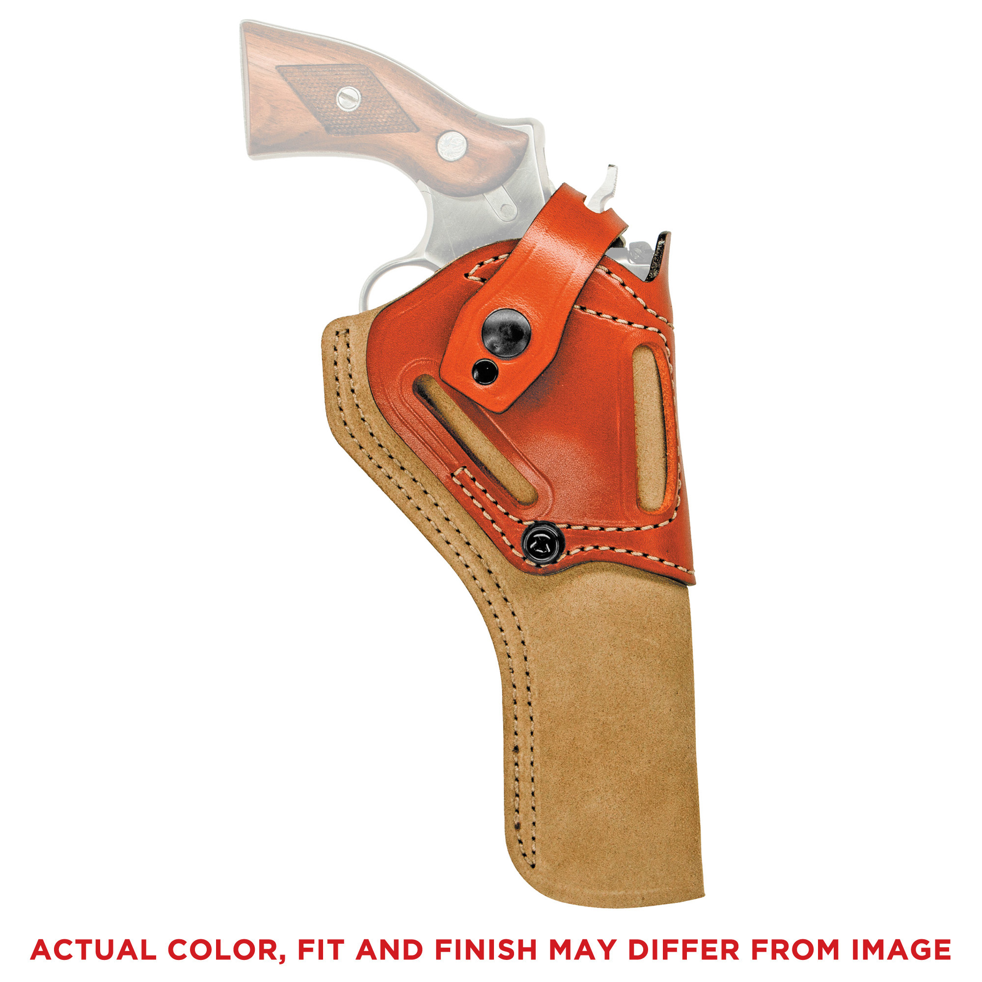DeSantis 189NJ3UZ0 Wild Hog Leather Holster for Heritage Rough Rider 6.5"