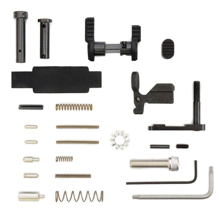 Armaspec AR-15 Lower Parts Kit Fits AR 5.56/.223 Black Finish - Armaspec - .223/5.56
