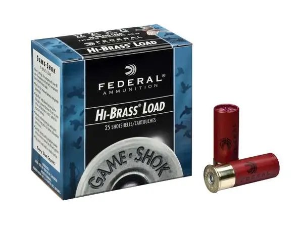 Federal H1266 Game-Shok 12 Gauge 2.75 in 1.25 oz 6 Shot 25 Rounds - Federal Premium Ammunition - LEAD