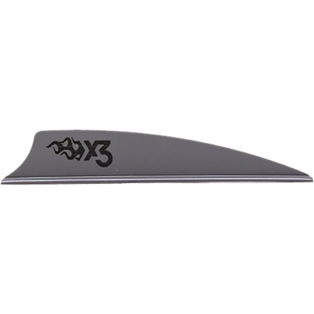 Bohning X3 Vanes Silver 2.25 in. 100 pk. Archery Accessories - Bohning