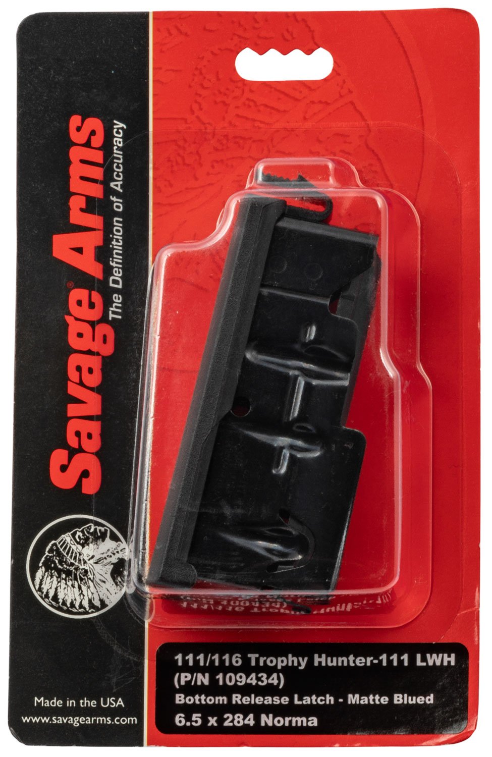 Savage Arms Magazine Box Assembly 6.5X284 Norma Matte Blued 4 Round Capacity