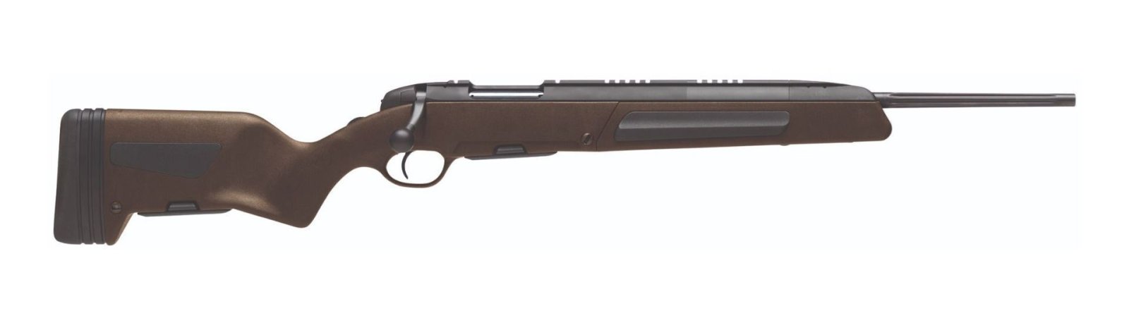 Steyr Arms 263463M Scout .308 Winchester Bolt Action Rifle, 19-Inch Fluted Barrel, 5-Round Capacity, Optics-Ready, Lightweight Synthetic Mud Brown Stock