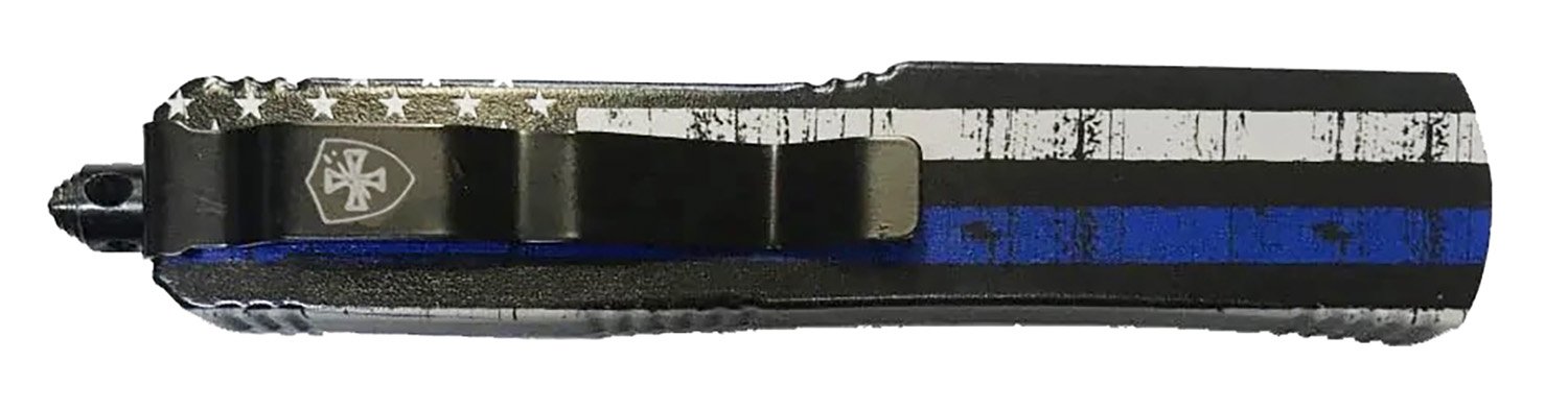 Templar MBTB331 Back The Blue Gen II OTF Tanto 3.5" 440C Blade Knife