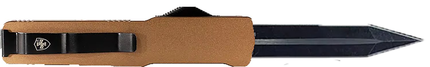 Templar Knife MAAB121 D2 Steel Folding Dagger, Bronze Aluminum Handle - TEMP - DAGGER