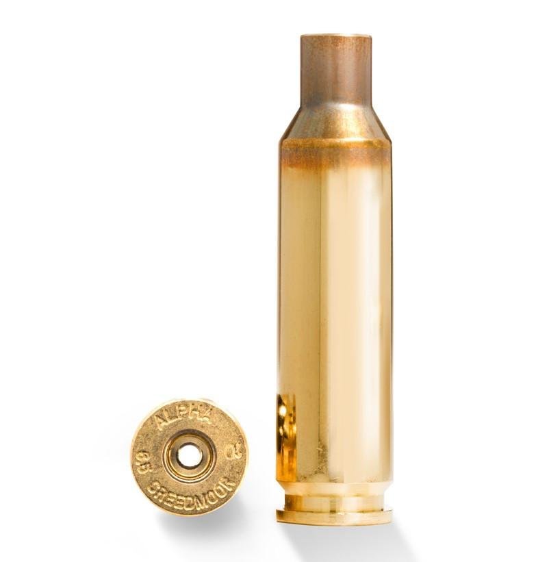 Alpha Munitions AM25100SRP .25 Creedmoor Unprimed Brass 100/Box