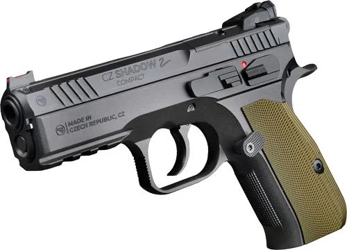 CZ Shadow 2 Compact 9mm 15Rd Black Optics Ready - CZ CUSTOM - 9mm