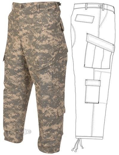 TRU Ball Digital Allterrain Pant 100% Cotton 8-Pocket Design Black
