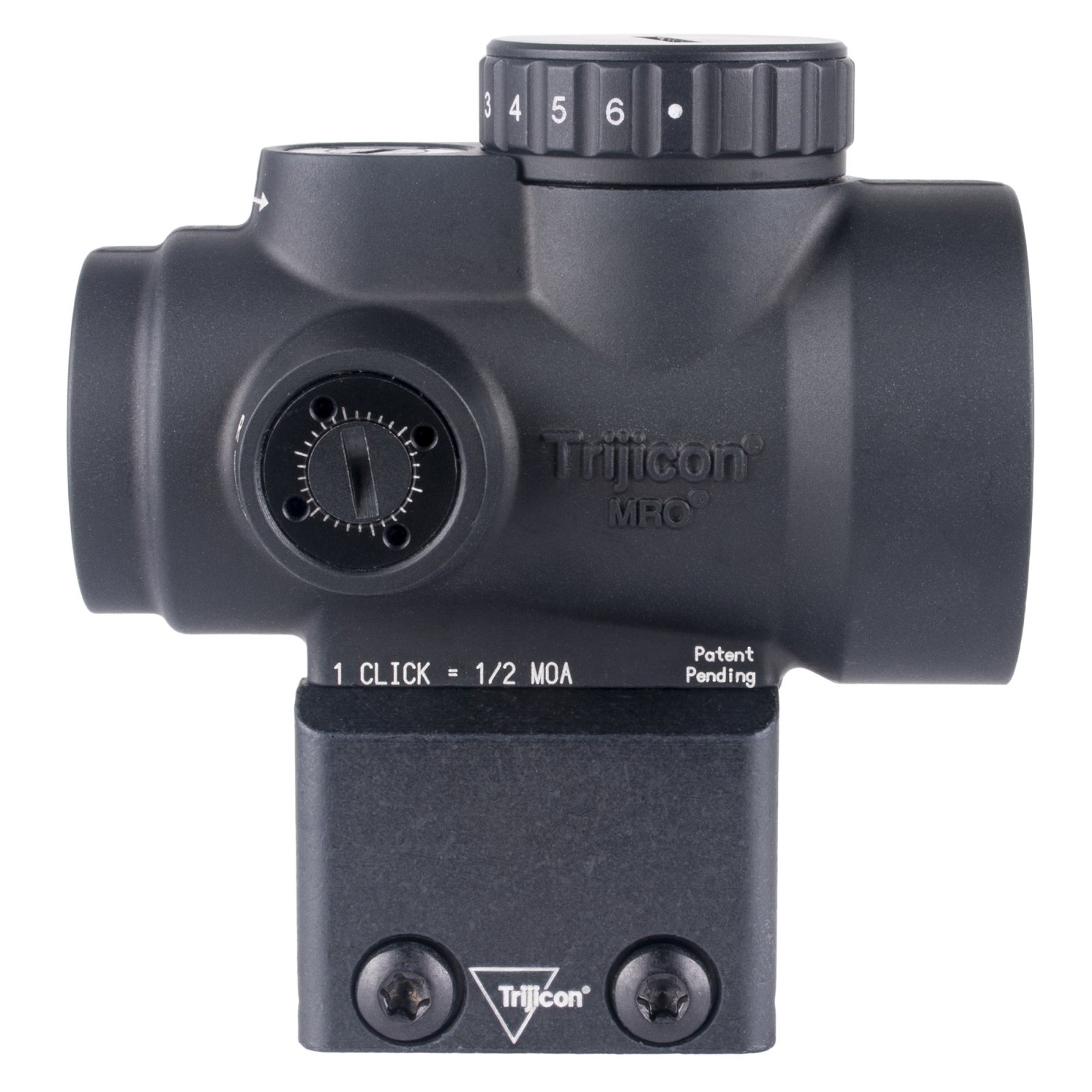 Trijicon 2200333 MRO SD Black 1x25mm 2 MOA Green Dot Reticle Lower 1/3 Co-Witness Mount
