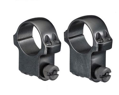 Ruger M77 1" Medium Matte Blue Scope Ring Set