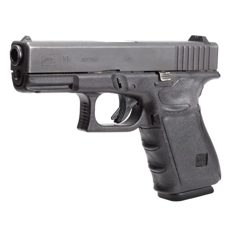 Hogue Wrapter Rubber Adhesive Grain Grip For Glock 19/23/32/38 (17230) - Hogue