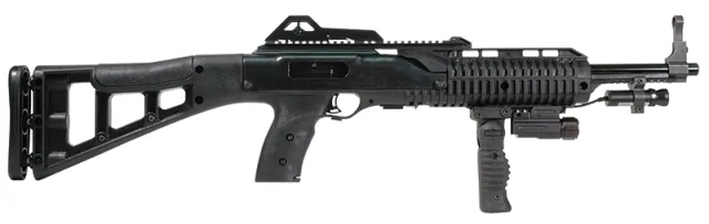 Hi-Point 4095TS FG FL LAZ 40 S&W Carbine 17.5" Black Poly w/ Laser - Hi-Point Firearms - 40 S&W