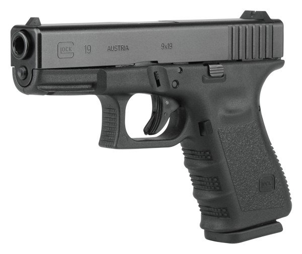 Glock G19 Gen3 Compact 9mm Luger 10+1 4.02" Barrel Matte Black