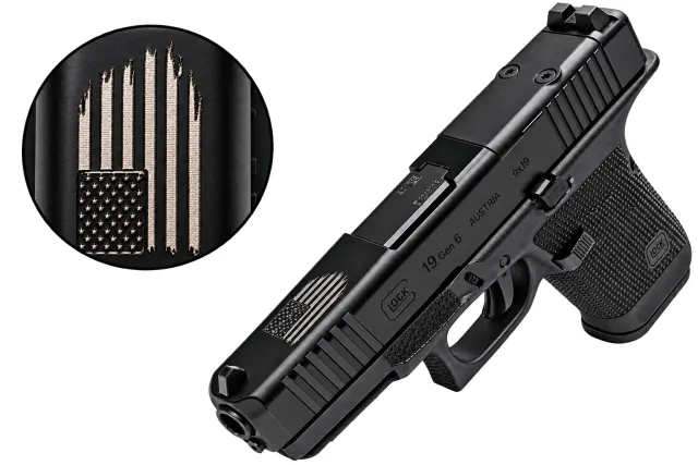 Glock 19 Gen6 9mm P61950203 DTFLAG - Glock - 9mm