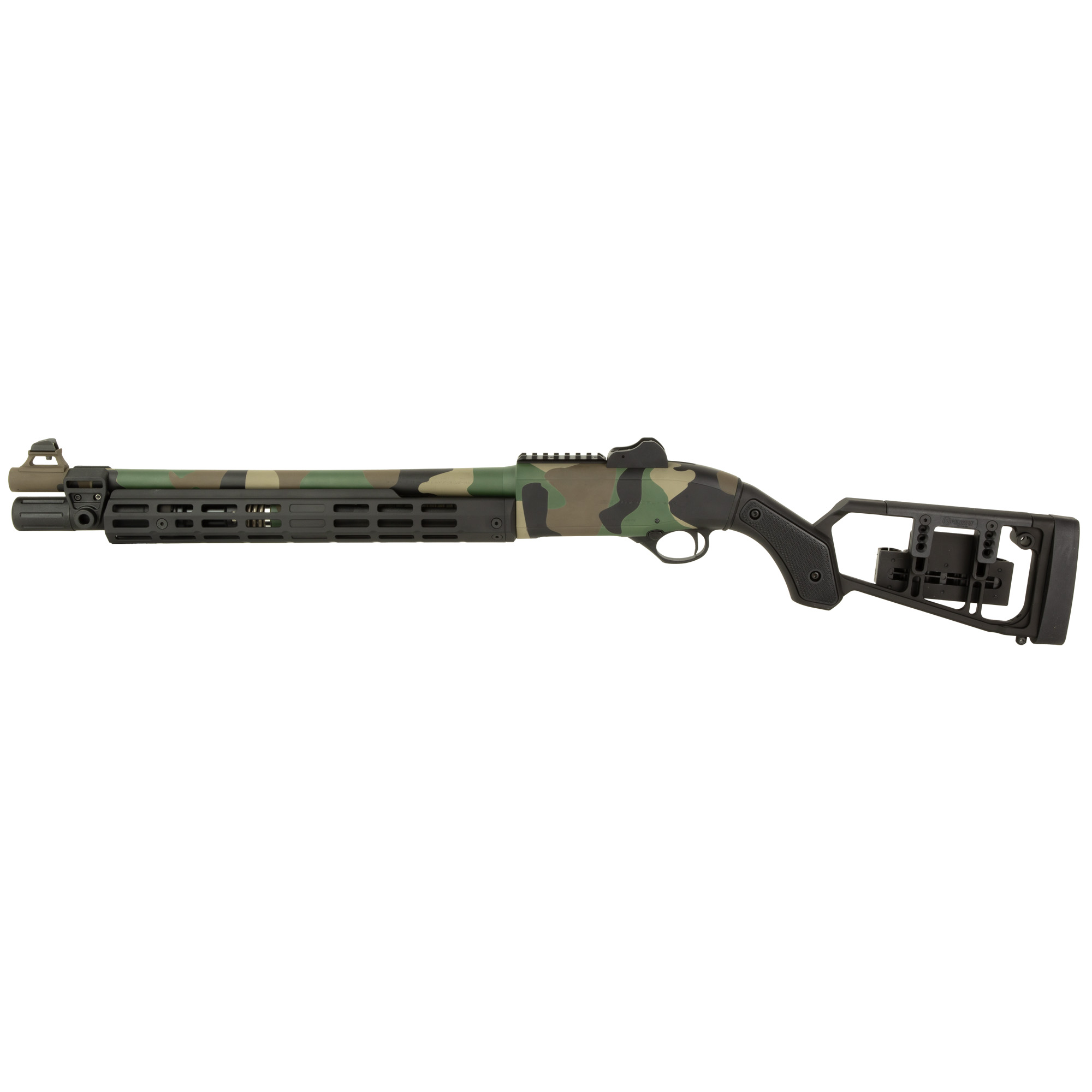 Langdon Tactical LTT 1301 12GA 18.5" Barrel 3" Chamber 7-Round M-LOK Ghost Ring Sights M81 Camo