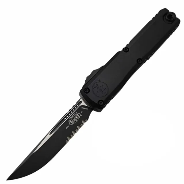 Microtech Ultratech G4 3.55 In S/E Black ALU Handle