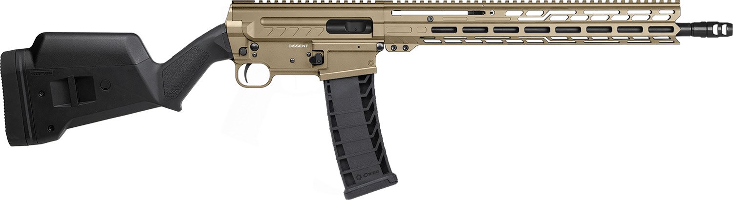 CMMG 94AC80FCT Dissent BR4 9mm 16.10" Coyote Tan 10+1 Magpul Stock - CMMG - 9MM