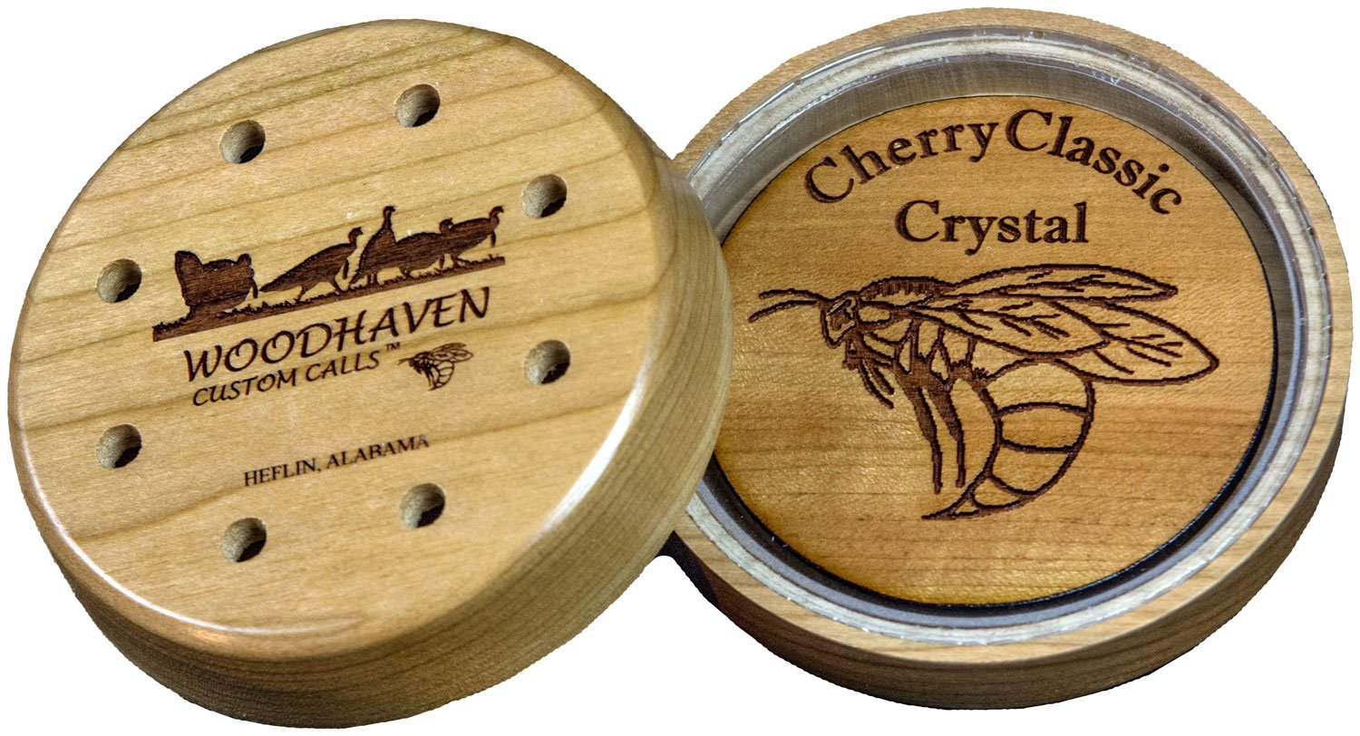 Woodhaven WH055 Cherry Classic Friction Call Attracts Turkeys Natural... - Woodhaven Calls - TURKEYS