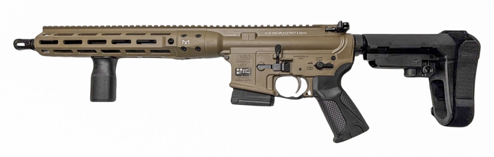 LWRC ICDIO5CK12ML 5.56 16in Optics Ready Tactical Rifle - LWRC International