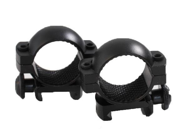 Traditions A791DS Scope Ring Set Weaver Medium 1" Tube Matte Black Aluminum
