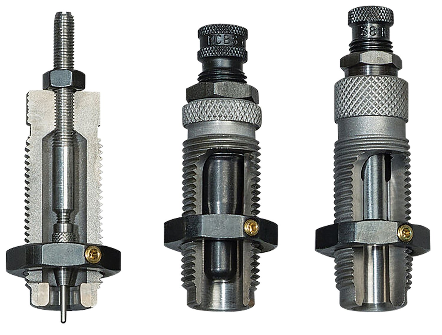RCBS 20904 3-Die Set for 45-70 Gov Full Length Sizer Roll Crimp - RCBS - 45-70 GOV
