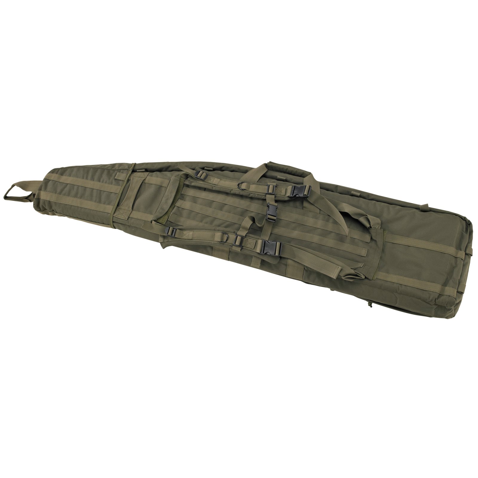 US PeaceKeeper P30052 Drag Bag, 52" OD Green, 1000D Nylon, MOLLE - US Optics