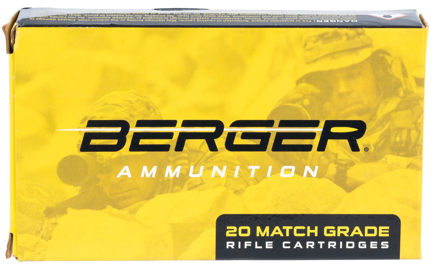 Berger 31021 Tactical Rifle Ammo 6.5 Creedmoor 130gr Hybrid OTM 20 Rds - Berger Bullets - HYBRID OPEN TIP MATCH