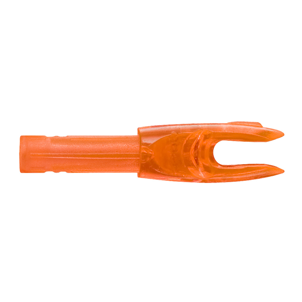 Easton 164464 4mm G Nocks Orange Large Groove 100 Pack