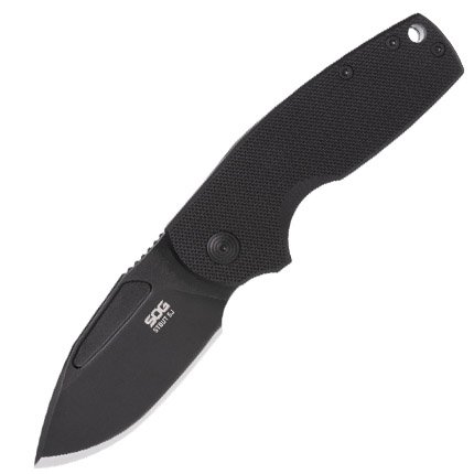 Stout SJ Folding Knife Clip Point CRYO D2 Steel G10 Handle