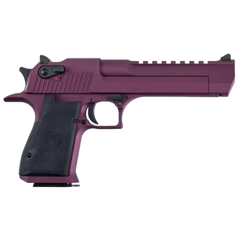 Magnum Research Desert Eagle De50Bkc 50 Ae 6 in Black Cherry 71 Semi-Auto - Magnum Research - 50 AE