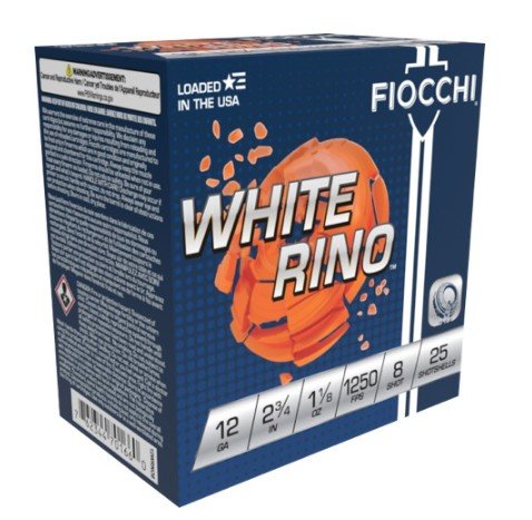 Fiocchi 12WRNO8 Exacta Target 12Ga 2.75" 1 1/8oz 8Shot 25/Box - Fiocchi - LEAD