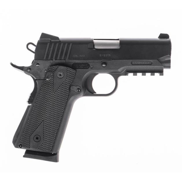 IFG Tanfoglio Pugio 1911 Polymer Handgun 9mm Luger 10rd Magazines(2) 3.5 Bull Barrel Pic Rail