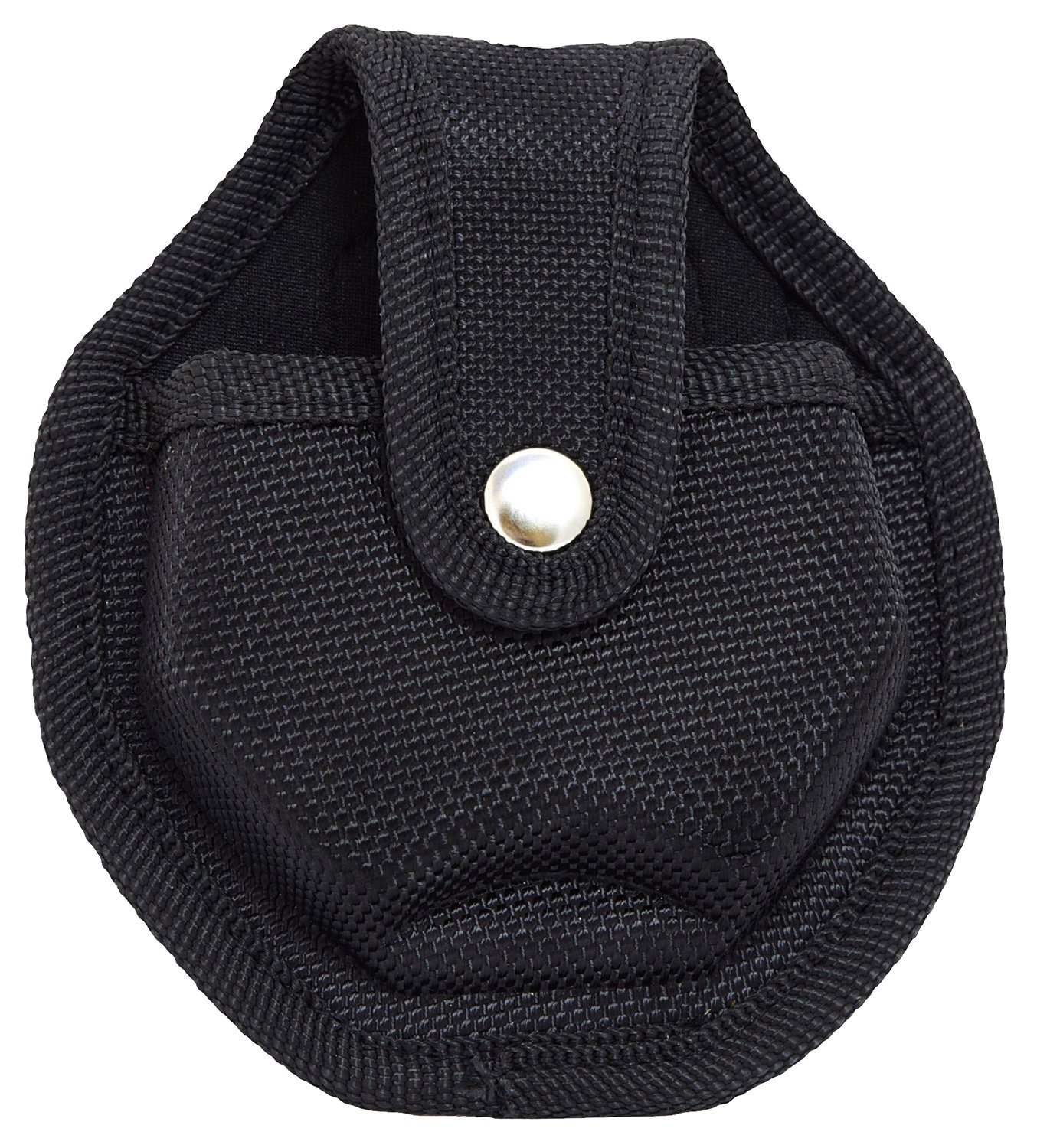 CampCo Handcuff Case w/ Metal Pocket Clip and Key Holder Black UZICUFFCS