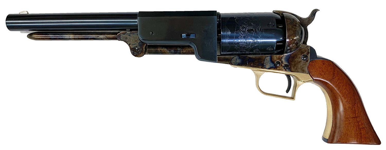 Cimarron CA020C00 1847 Walker Dragoon US 44 cal 9" Octagon-Round w-Engra...