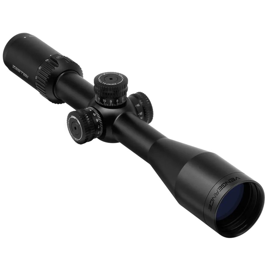 ZeroTech VG4205R3 Vengeance Rifle Scope 4-20x50 30mm SFP Black - ZeroTech