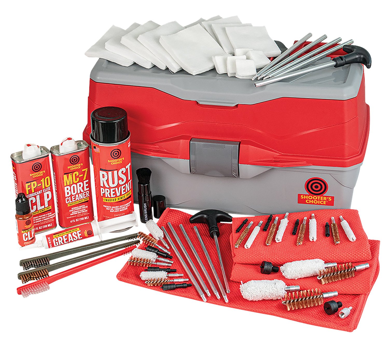 Shooter's Choice Bullseye Box Universal Cleaning Kit