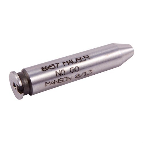 Manson PRECISION 8MM MAUSER (5X57MM) NO GO GAUGE HEADSPACE GAUGE STEEL - Manson Precision