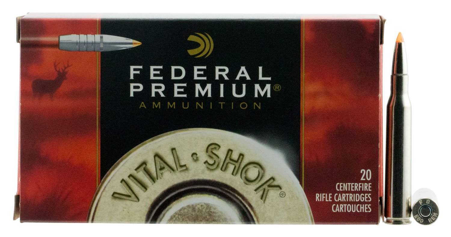 Federal P280TT2 280 Rem 140gr Trophy Bonded Tip 20 Rounds Nickel-Plated - Federal Premium Ammunition - TROPHY BONDED TIP
